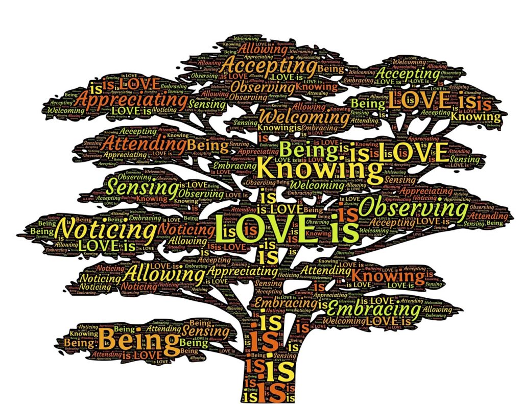 love, tree, knowing