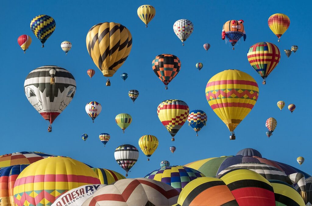 hot air balloons, adventure, balloons